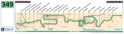 Bus Ratp : ligne 349 - horaires, plan et itinéraire