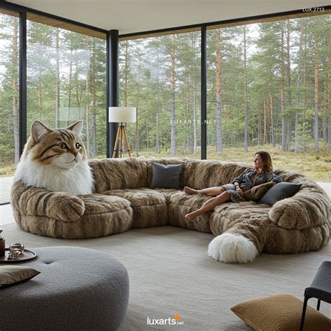 LUX.2713 Giant Cat Sofas: Creative & Cozy Furniture for Cat Lovers ...