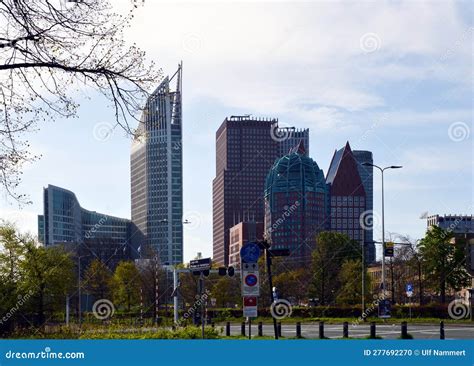 Skyline of the Hague, the Capital of the Netherlands Stock Photo - Image of tree, skyline: 277692270