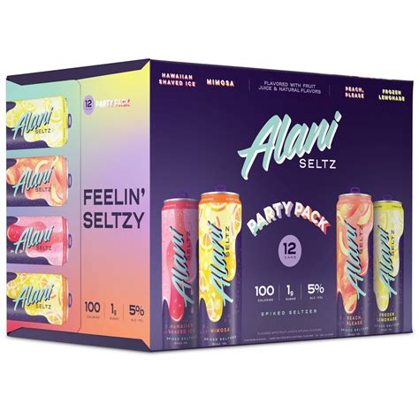 Alani Seltz Alani Hard Seltzer Variety Pack - 12pk/12 fl oz Cans 12 ct ...
