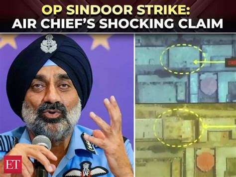 'Hardly any collateral': Air Chief Marshal AP Singh on precise JeM HQ ...