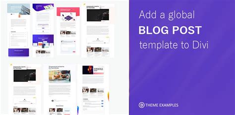 Image result for Divi Theme. Blog Template Examples