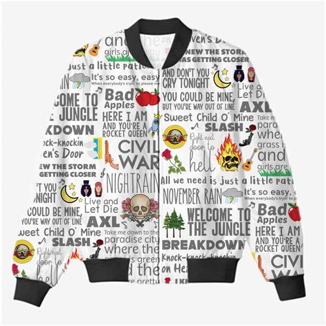 Music AOP Bomber Jackets – The Banyan Tee