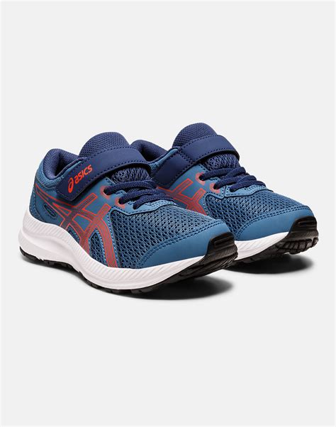 Asics Younger Boys Contend 8 - Blue | Life Style Sports IE