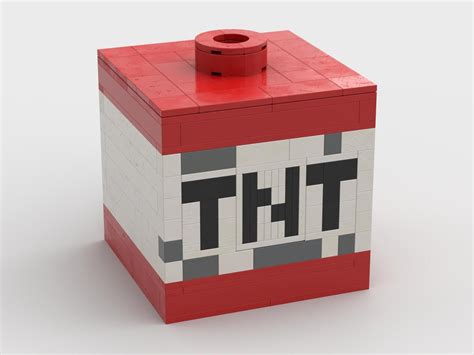 Image result for How Build LEGO Minecraft TNT Block