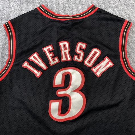 Vintage Allen iverson basketball jersey size medium... | Depop