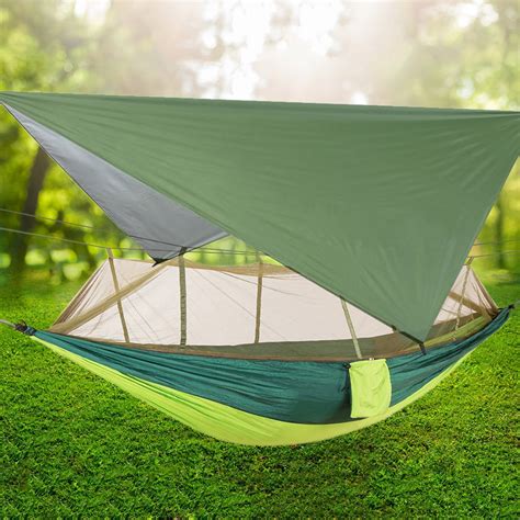 Buy MIFXIN 2-Person Camping Hammock Double Hammock Swing Bed with ...