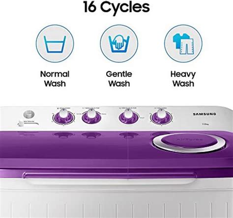 Samsung 7 kg 5 star, Air Turbo Drying Semi Automatic Top Load Washing ...