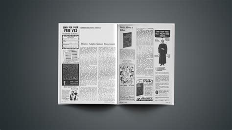 White, Anglo-Saxon Protestant - Christianity Today