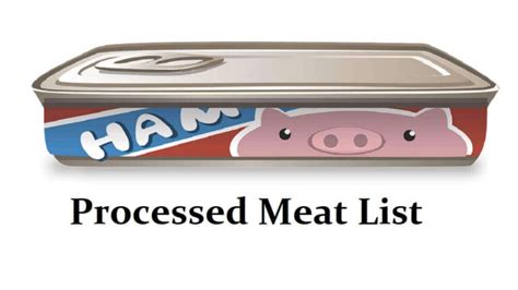 Processed Meat Examples 的图像结果