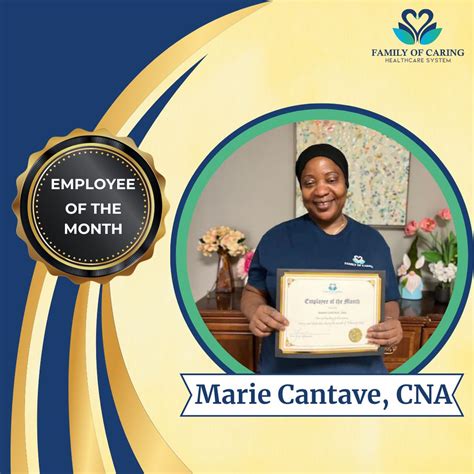 Congratulations to our extraordinary Employee of the Month, Ms. Marie Cantave! Marie has been ...