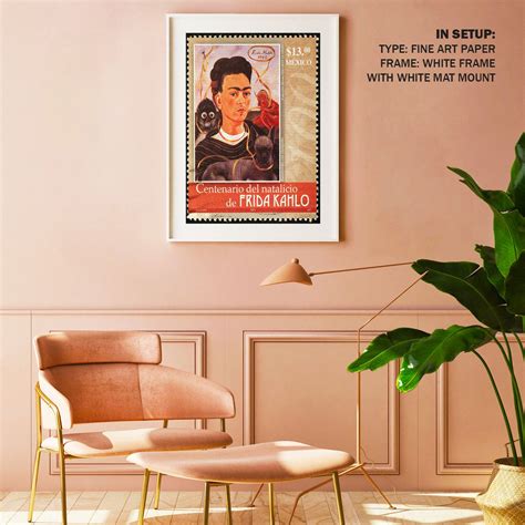 Buy Centenario Frida Kahlo Fashion Inspiration Painting Fashion Poster ...
