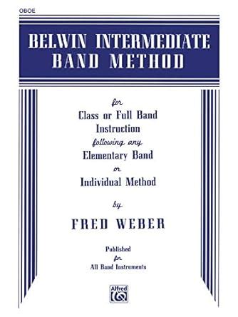 Buy Belwin Intermediate Band Method: 0 Book Online at Low Prices in ...