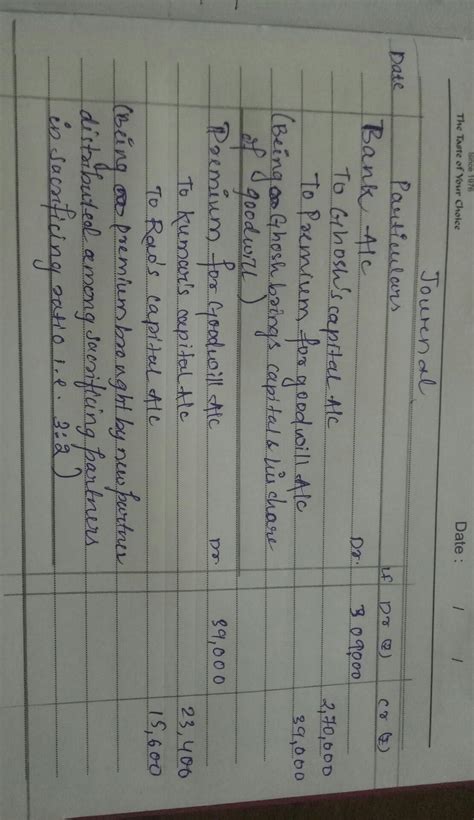 Kumar and Rao were partners in a firm sharing profits equally. They ...