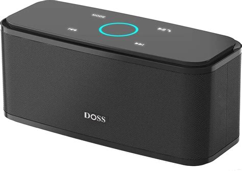 DOSS SoundBox Bluetooth Speaker, Portable Wireless Bluetooth 4.0 Touch ...