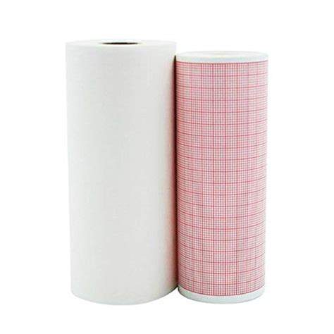 Buy 1 Roll Thermal ECG Print Paper EKG Recording Chart Papers For 3 ...