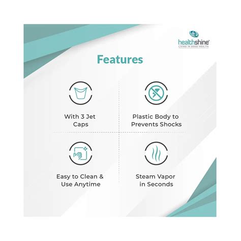 Healthshine Steam Vaporizer All In One (Blue) - Cureka - Online Health ...