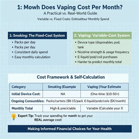 How Much Does Vaping Cost Per Month? Real Cost Guide