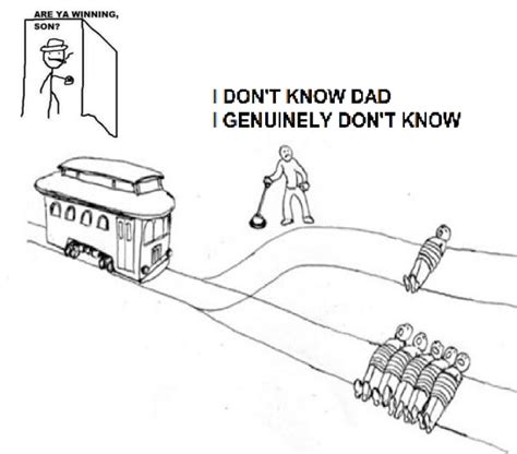 Image result for Trolley Problem Humor