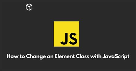 How to Style an HTML Element Class in JavaScript 的图像结果