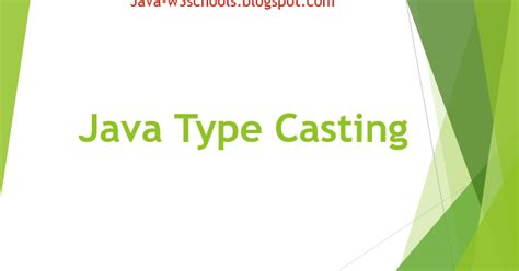 Java Type Casting Tutorial 的图像结果