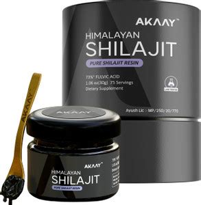 AKAAY Shilajit Resin –Pure Himalayan Strength | USA Approved Natural ...