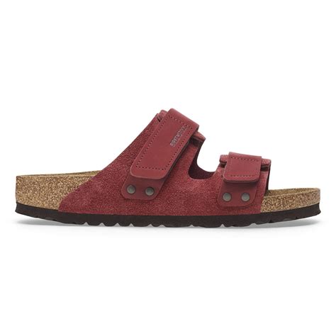Buy Red Uji Nubuck Leather/Suede Online in India - BIRKENSTOCK