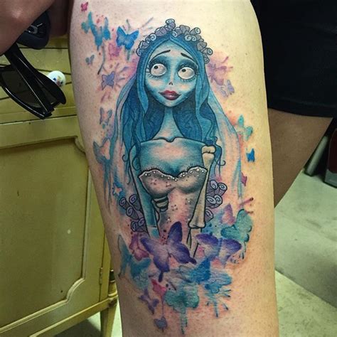 Image result for Tim Burton Corpse Bride Tattoo Stencils