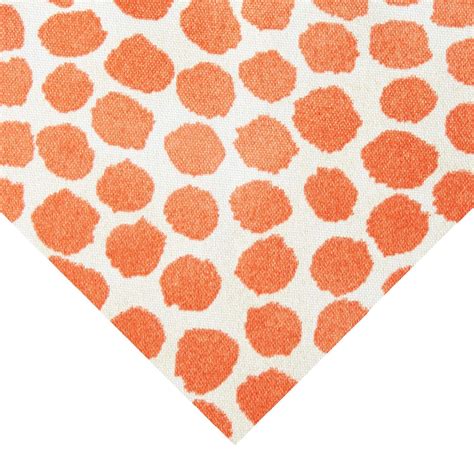 Genevieve Gorder Outdoor Puff Dotty Coral, Fabric by The Yard : Amazon ...