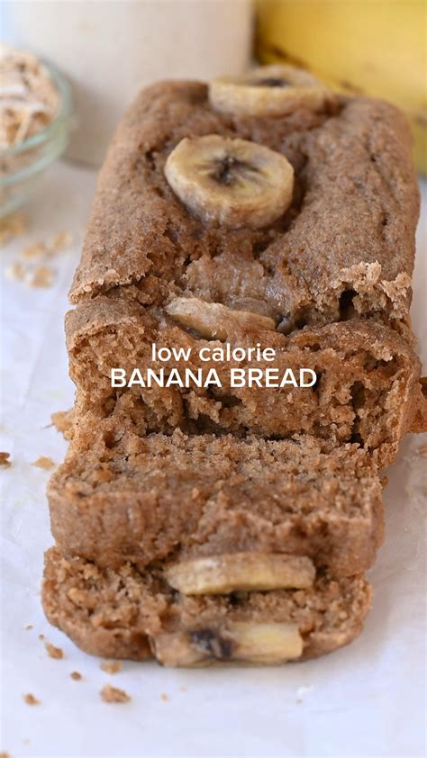 Low calorie banana bread – Artofit
