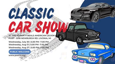 Cruise-In At 32 - Classic Car Show Off - Bring Your New or Classic Car ...