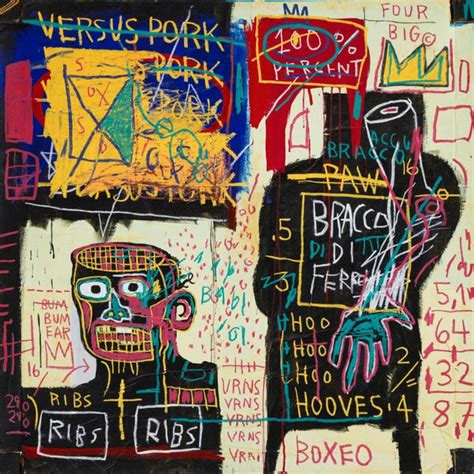 The Italian Version Of Popeye Has No Pork - Jean-Michael Basquiat - Neo ...