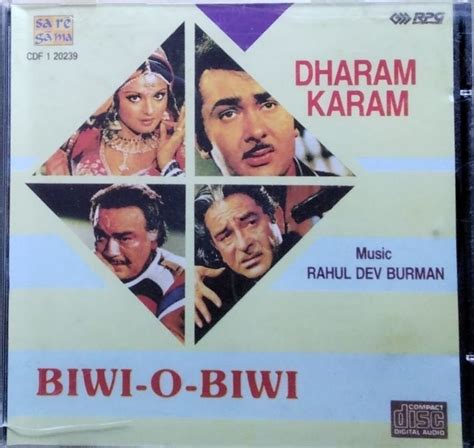 Rahul Dev Burman - Dharam Karam / Biwi-O-Biwi (CD) – MusicCircle