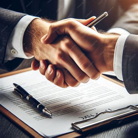Premium Photo | Business Deal Sealed with Handshake