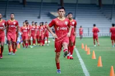Should have done better in front of goal: Sunil Chhetri | Football News ...