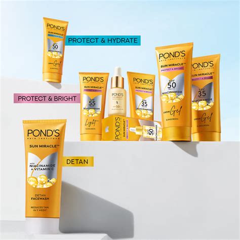 Buy Pond's Sun Miracle SPF 35 PA+++ Light Sunscreen – Pond's India ...