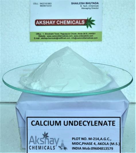 Calcium Undecylenate Manufacturer, Supplier from Akola