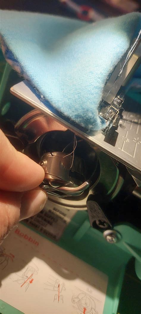 Thread Not Catching On Bobbin Hook 的图像结果