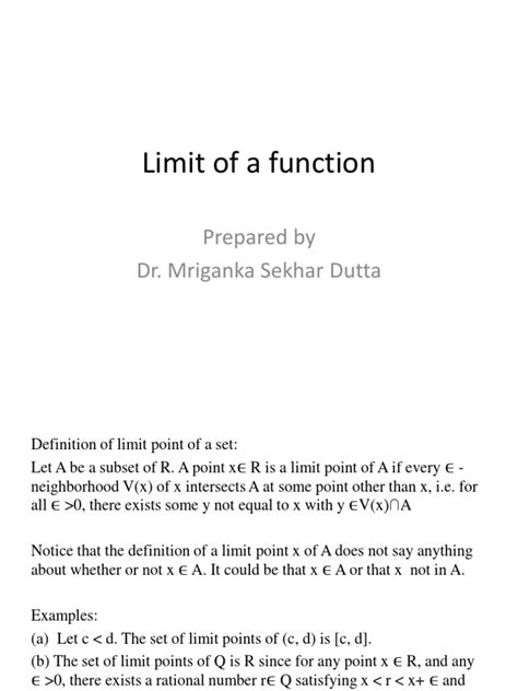 Image result for Limit of a Function Definition