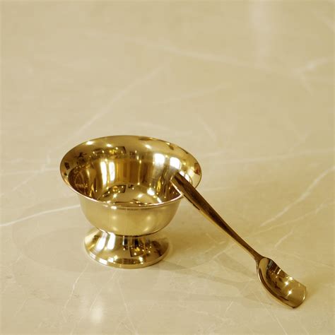 Kansa Bronze Sweet Bowl - Perfect for Rasgulla & Kheer