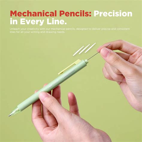Pencil, Mechanical Pencil for Drawing, Lid Pencil, Mechanical Pencil ...