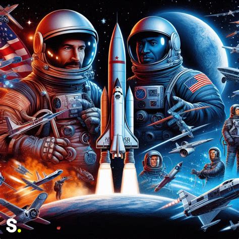 Epic Space Race Showdown: How the Cold War Fueled Space Exploration - Spacetech Times