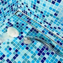 Infinity Drain 40" S-PVC Series Complete Kit with Tile Insert Frame in ...