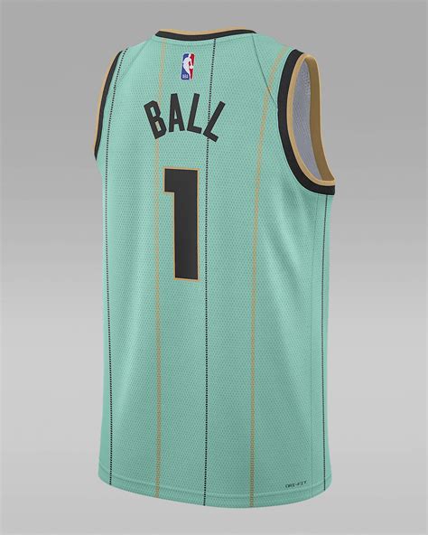 LaMelo Ball Charlotte Hornets 2024/25 City Edition Men's Nike Dri-FIT ...