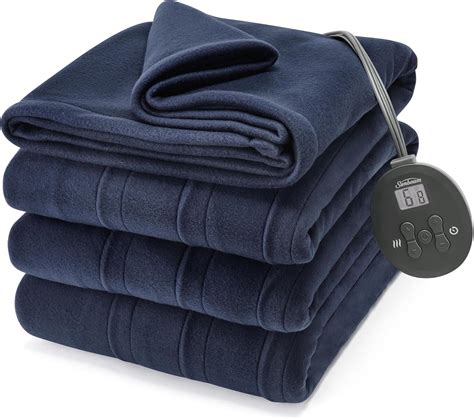 Amazon.com: Sunbeam Royal Ultra Fleece Heated Electric Blanket, Twin ...