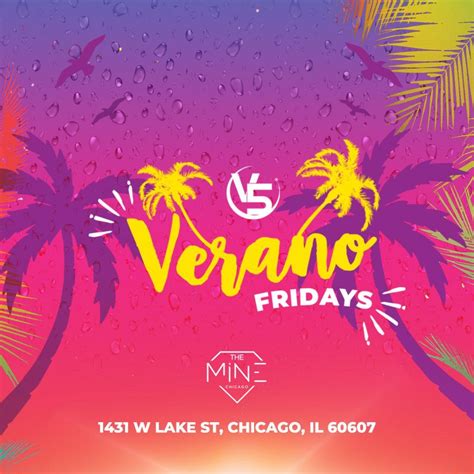 Tickets for Verano Fridays @ The Mine Chicago in Chicago from V5 Group