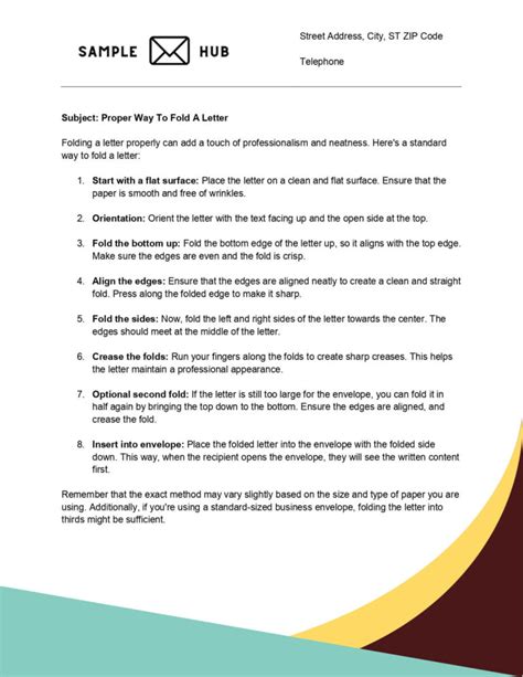 Image result for Letter Fold Tutorial