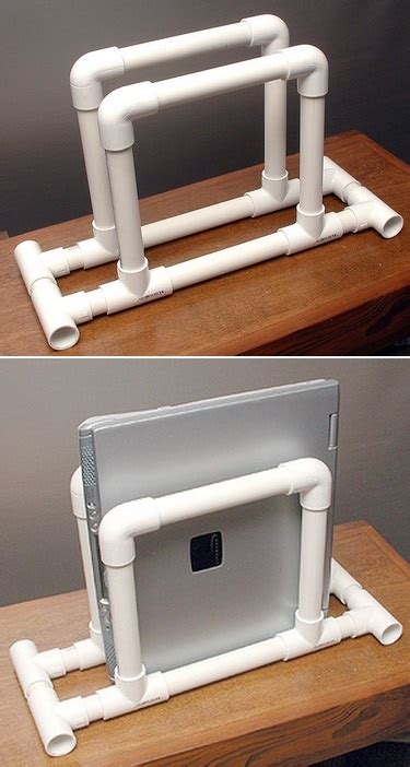 Image result for DIY Laptop Stand PVC