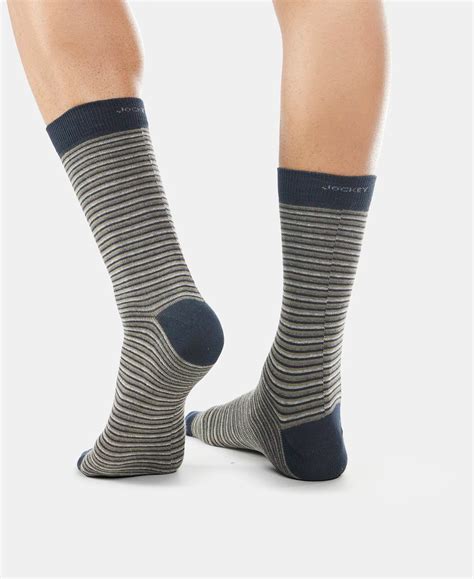 Buy Compact Cotton Crew Length Socks with StayFresh Treatment - Black ...