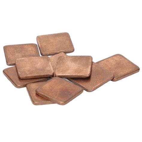 Heatsink Thermal Copper Pad Shims 401w/mk, 100 Pieces Pure Copper ...